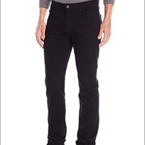 J Brand Straight leg denim, Black, 30